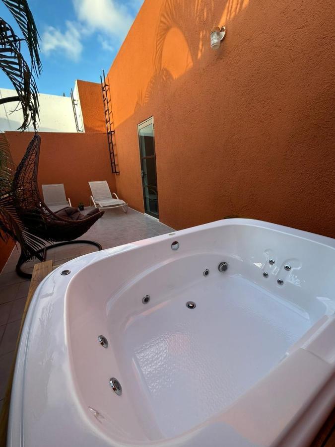 カンクンCasa Spa Palmeras - Habitacion Privadaアパートメント エクステリア 写真