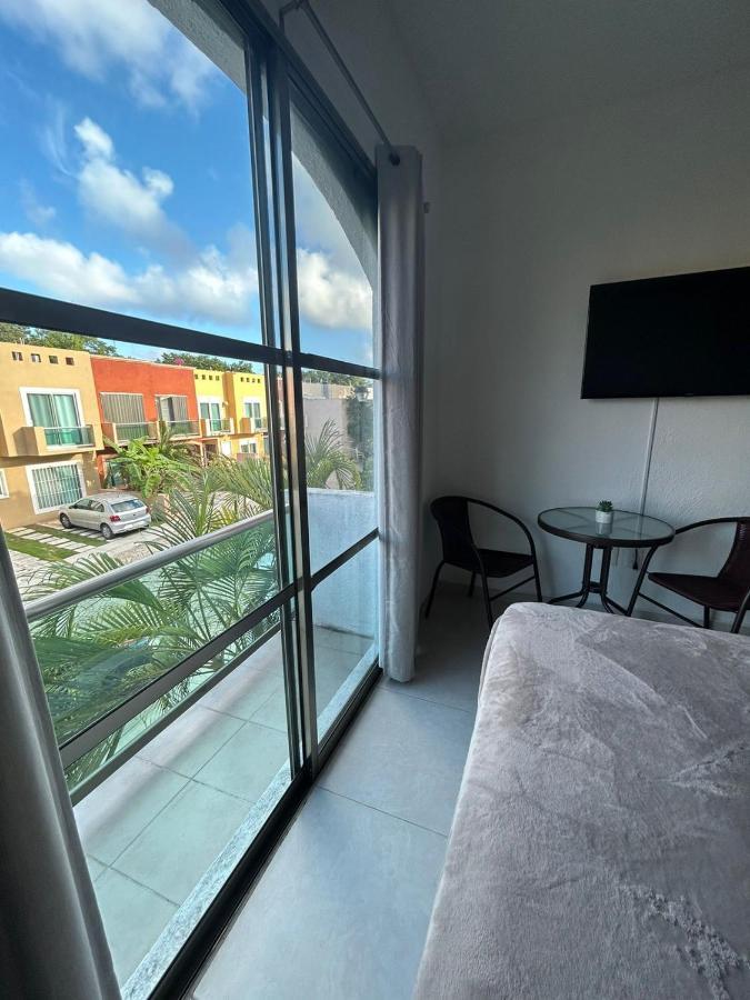 カンクンCasa Spa Palmeras - Habitacion Privadaアパートメント エクステリア 写真