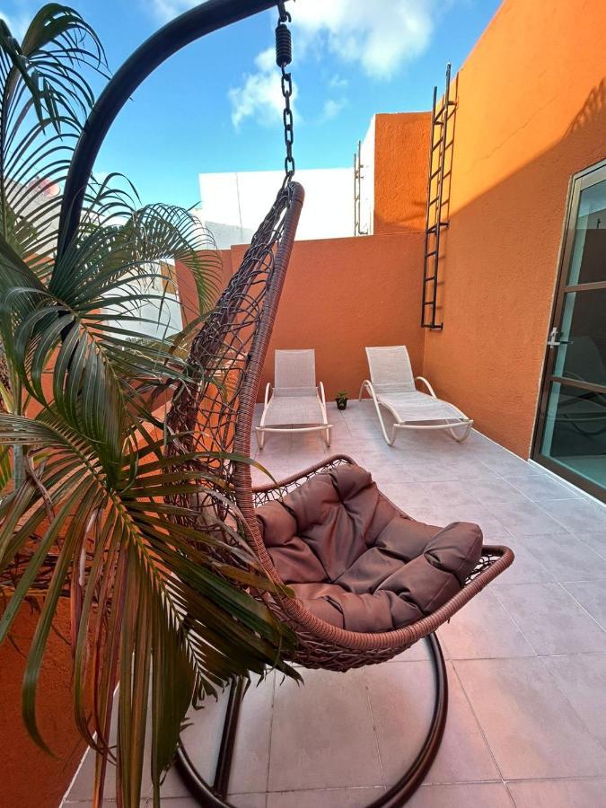 カンクンCasa Spa Palmeras - Habitacion Privadaアパートメント エクステリア 写真