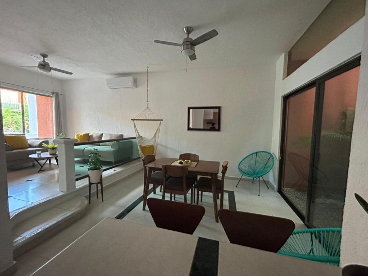 カンクンCasa Spa Palmeras - Habitacion Privadaアパートメント エクステリア 写真