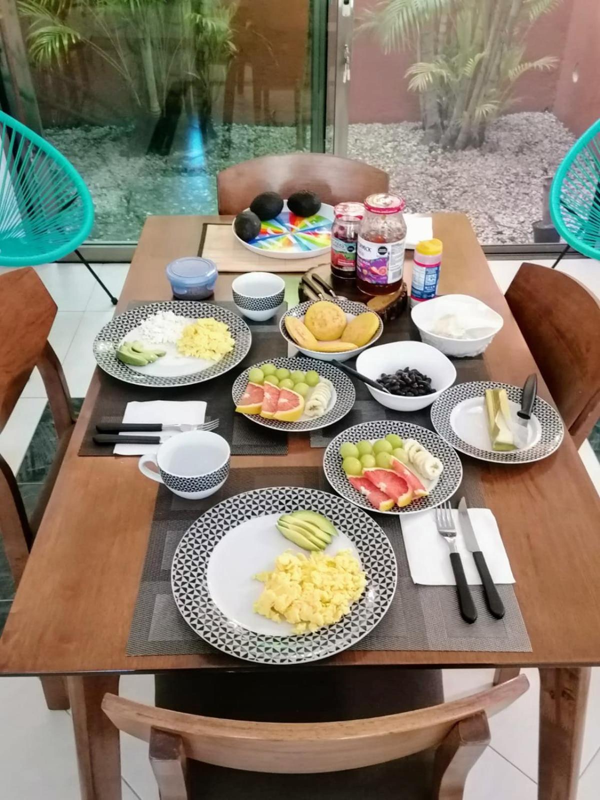 カンクンCasa Spa Palmeras - Habitacion Privadaアパートメント エクステリア 写真